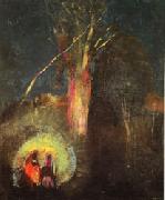 Odilon Redon Flight into Egypt oil on canvas